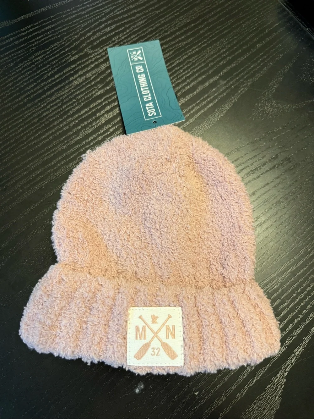 Soda Kids Plush Blush Beanie Hat